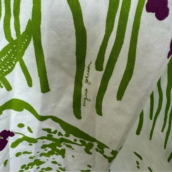 Virginia Johnson Ruffle Sleeve Spring Dress Size Small - Picture 6 of 10